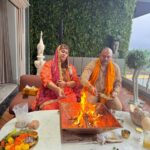 Power Couple Shri Nitin Tiwari and Shrimati Reena TiwariReaffirm Sanatan Dharma Values on Anniversary