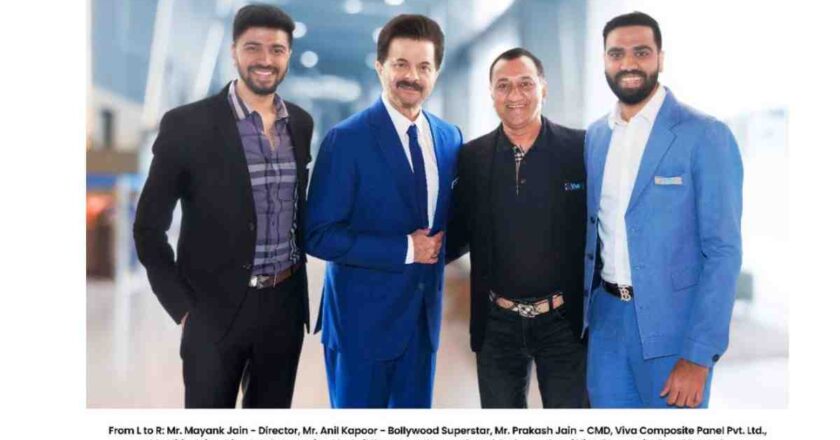 Viva ACP Appoints Superstar Anil Kapoor as Brand Ambassador, Marking a New Era in Cladding Innovation