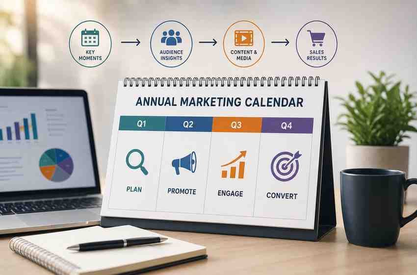 How to Build an Annual Marketing Calendar That Creates Demand All Year